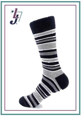 Striped Crew Socks