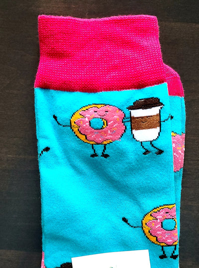Morning Coffee Crew Socks