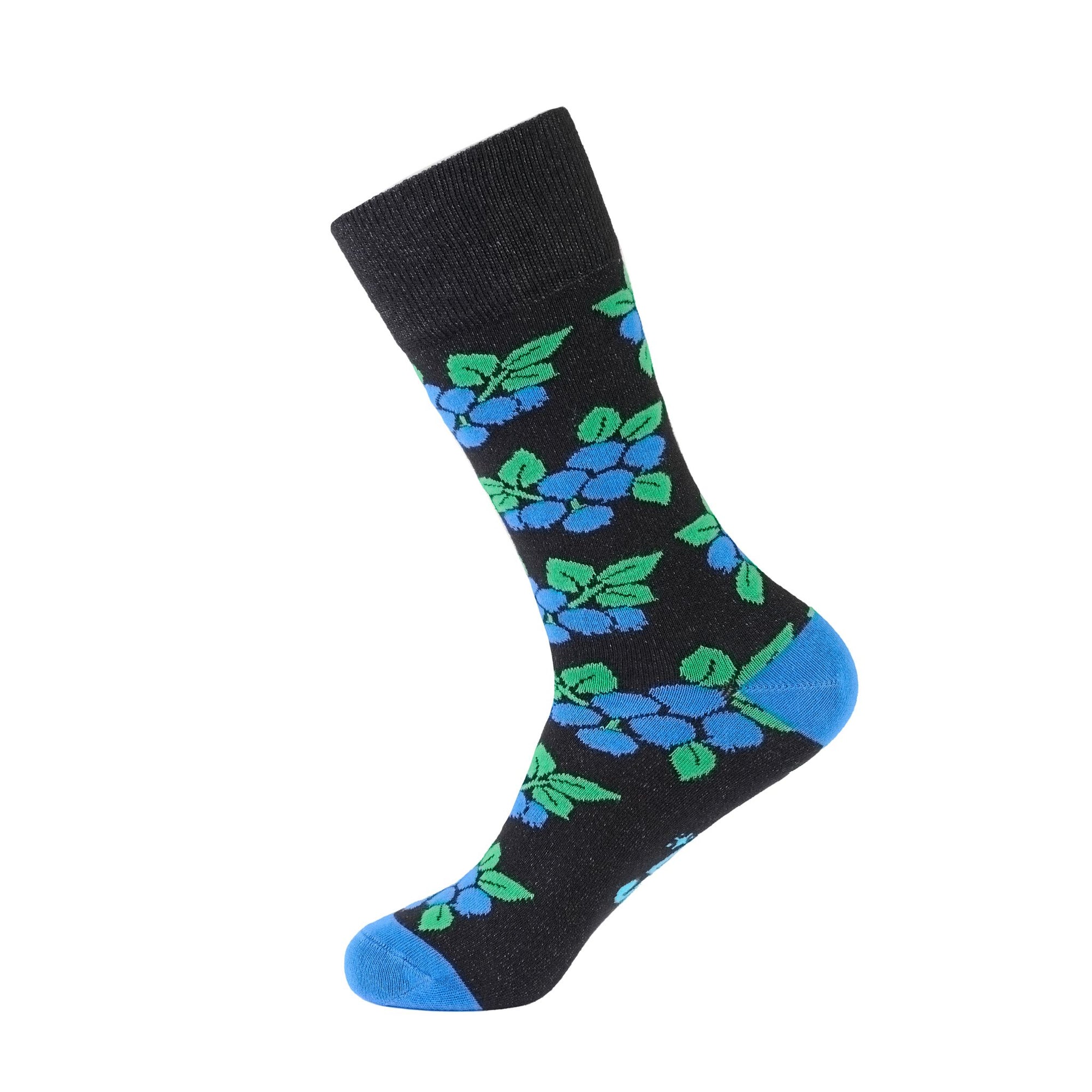 Blueberry Crew Socks