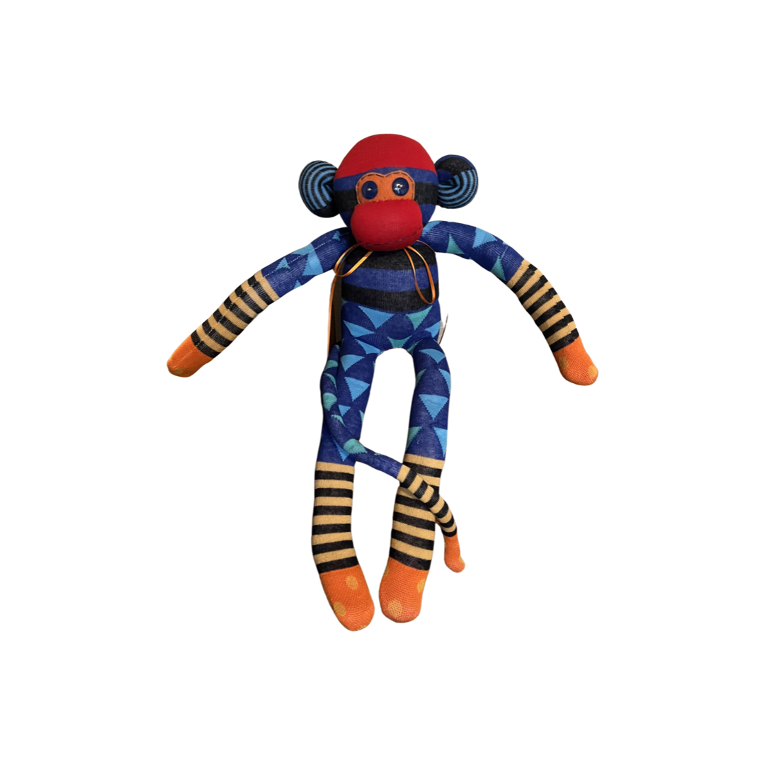 "LEO" Sock Monkey - Funky Monkey