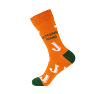 Jameson Orange Whiskey Crew Socks 5