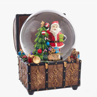 Musical Santa Water Globe