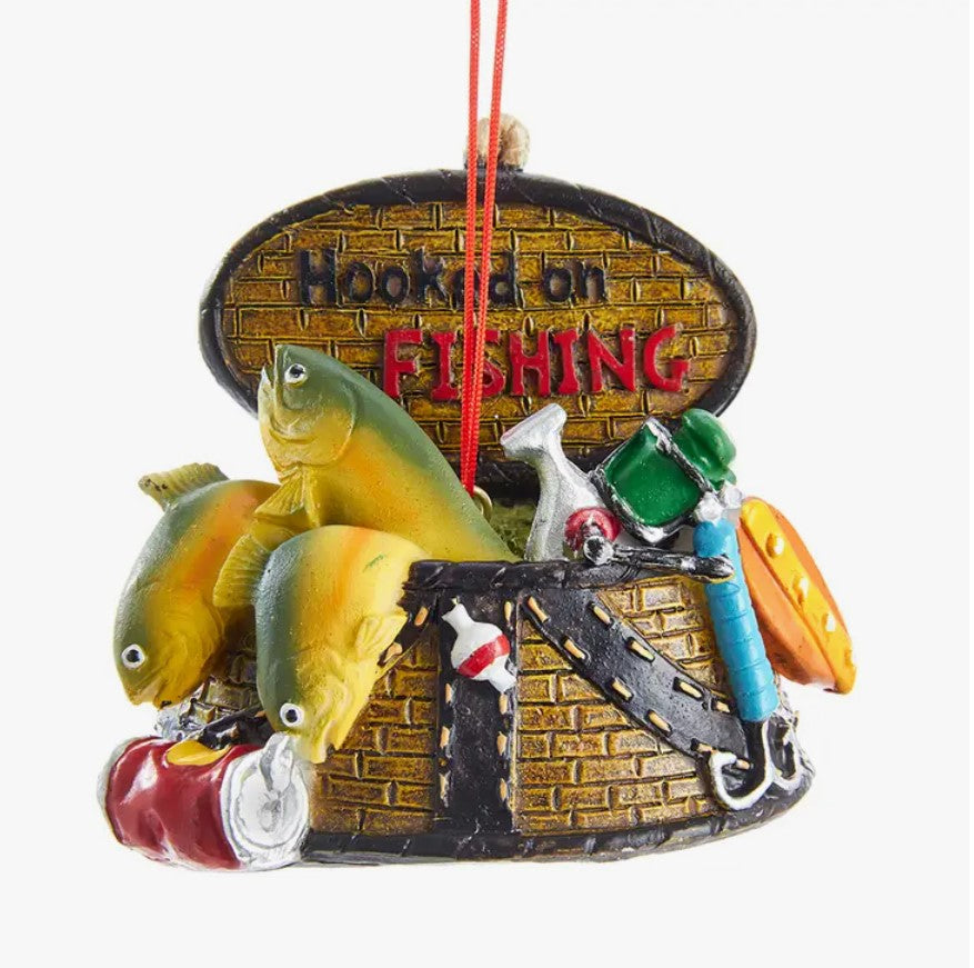 Fishing Basket Ornament